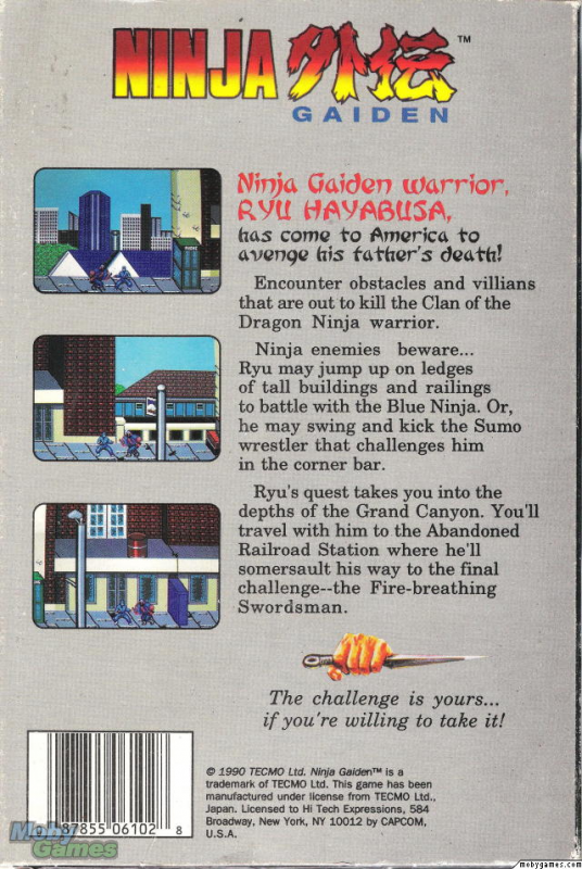 Ninja Gaiden dos