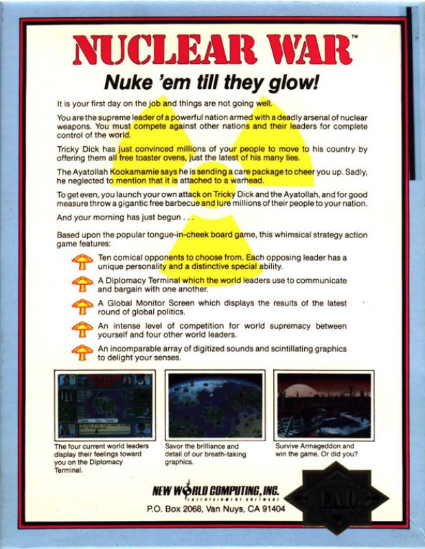 Nuclear War dos