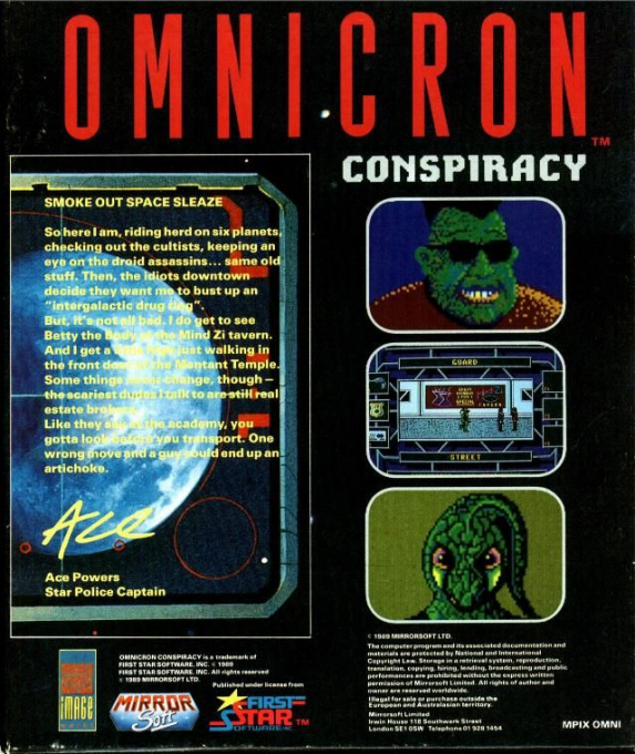 Omnicron Conspiracy - Dos