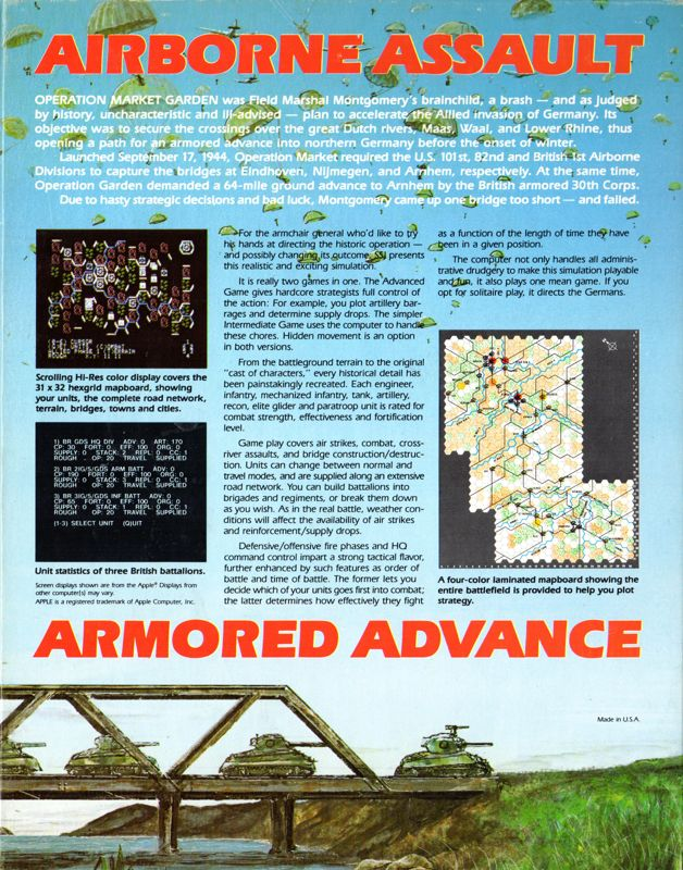 Operation Market Garden : Drive on Arnhem , September 1944 dos