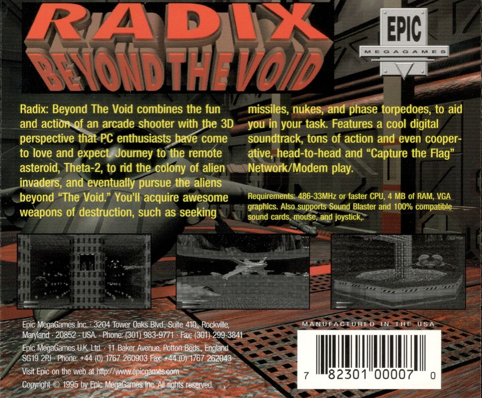 Radix : Beyond the Void dos