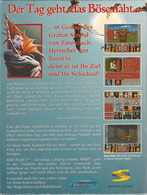 Ravenloft : La Possesion de Strahd dos