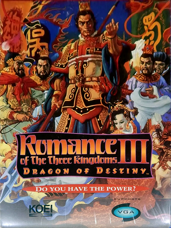 Romance of the Three Kingdoms III : Dragon of Destiny
