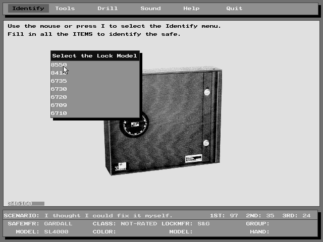 Safe Opening Simulator