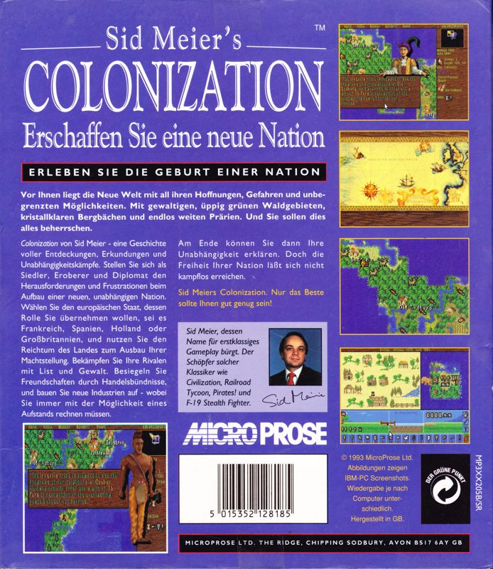 Sid Meier's Colonization - Dos