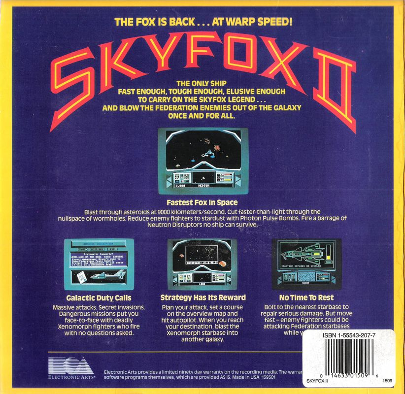 Skyfox II : The Cygnus Conflict - Dos