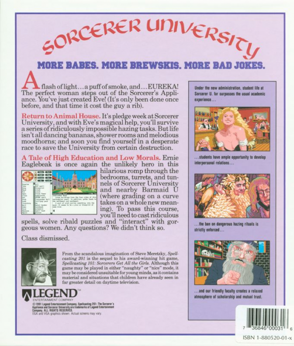 Spellcasting 201 : The Sorcerers Appliance - Dos