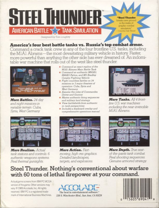 Steel Thunder - Dos