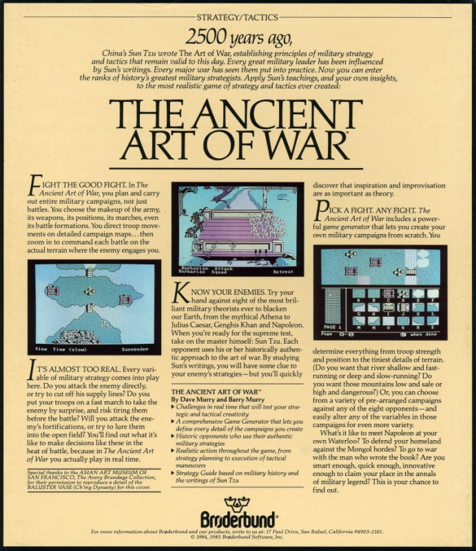 The Ancient Art of War - Dos
