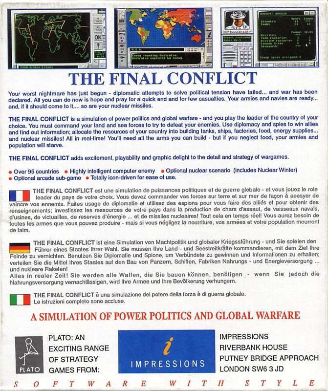 The Final Conflict - Dos
