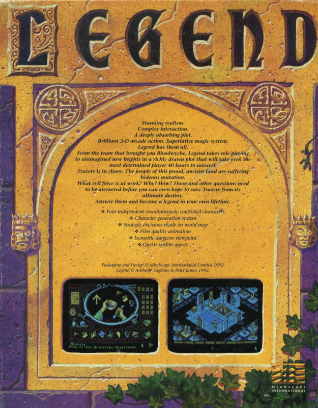 The Four Crystals of Trazere - Dos