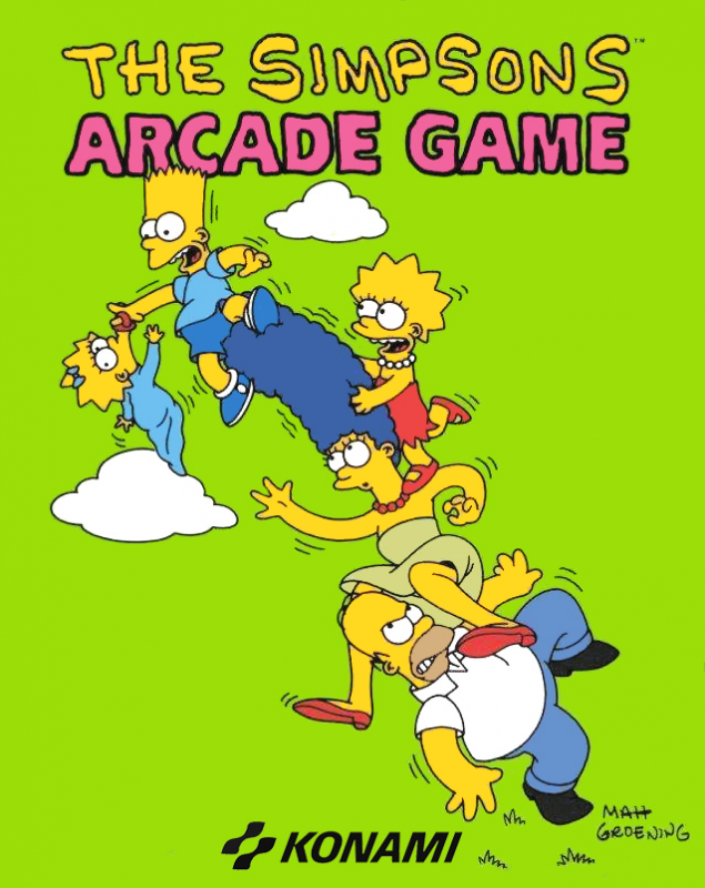 The Simpsons Arcade Game