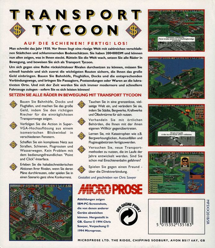 Transport Tycoon - Dos