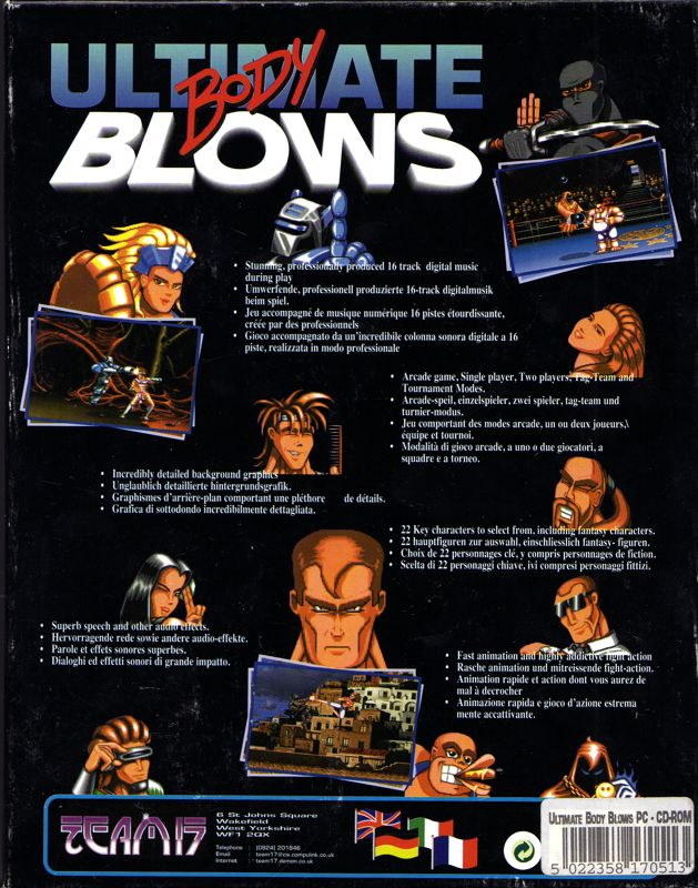 Ultimate Body Blows dos