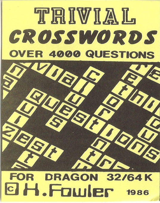 Trivial Crosswords