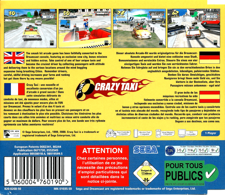 Crazy Taxi 2 - Dos