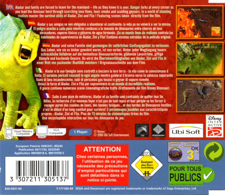 Disney's Dinosaur - Dos