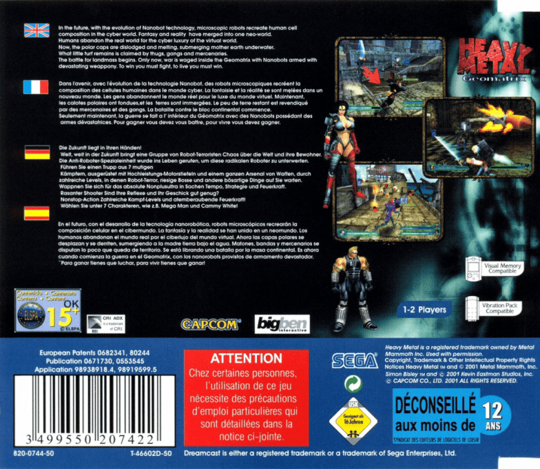 Heavy Metal : Geomatrix - Dos