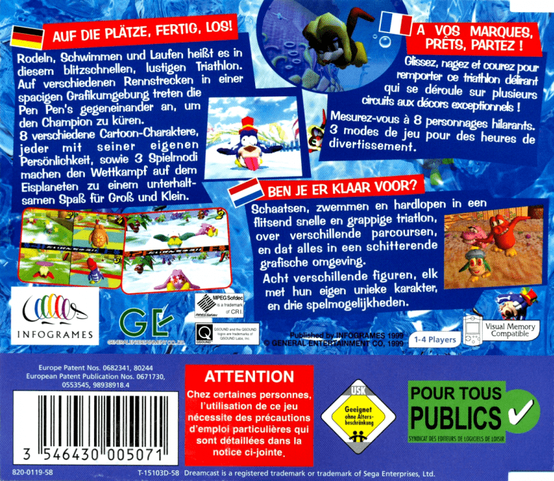 PenPen TriIcelon - Dos