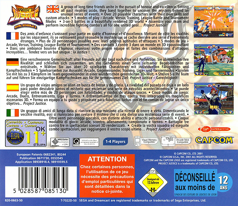 Project Justice - Dos