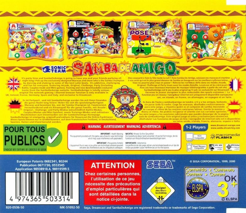 Samba de Amigo - Dos