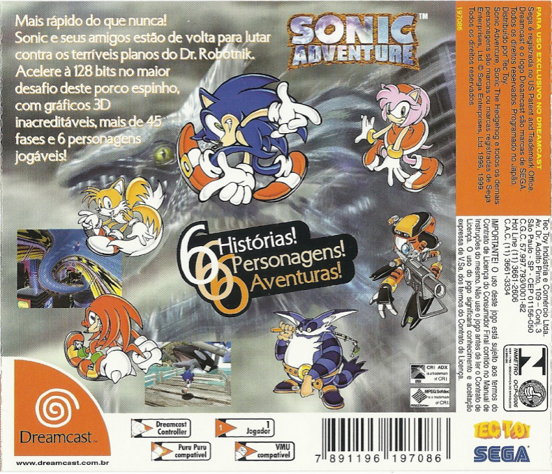 Sonic Adventure - Dos