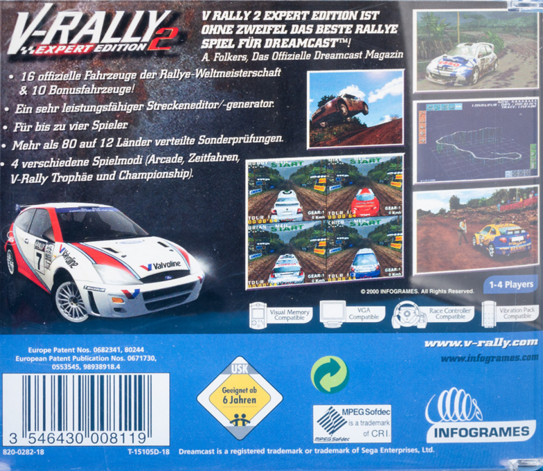 Test Drive V-Rally - Dos