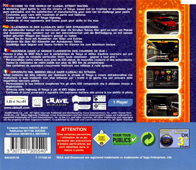 Tokyo Highway Challenge 2 dos