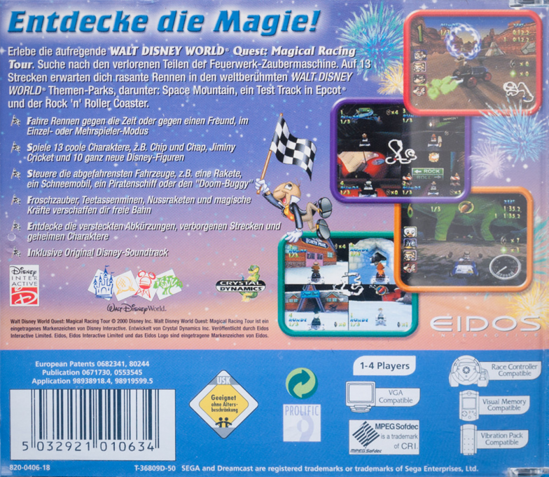 Walt Disney World Quest : Magical Racing Tour - Dos