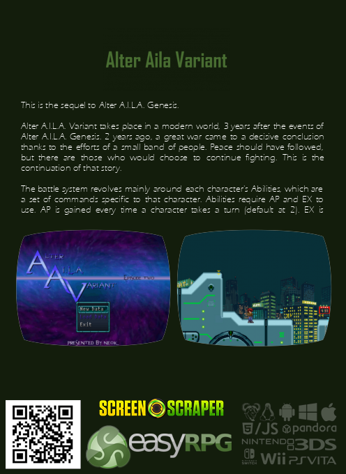 Alter Aila Variant - Dos