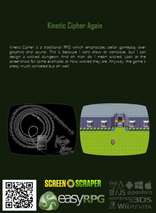 Kinetic Cipher Again - Dos