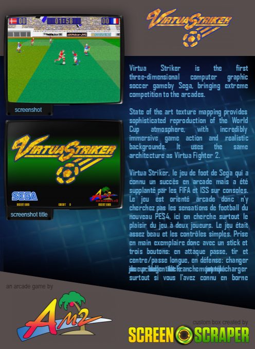 Virtua Striker - Dos