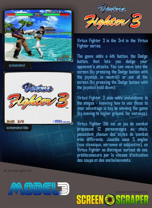 Virtua Fighter 3 - Dos