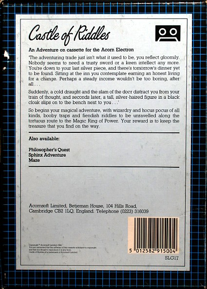 Castle Of Riddles - Dos