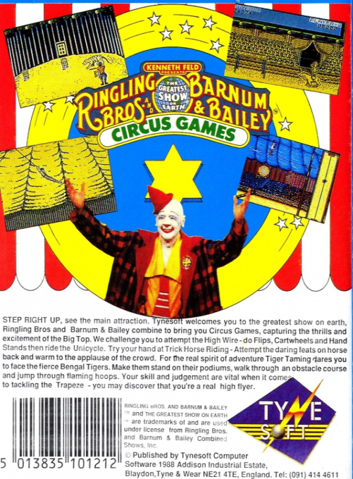 Circus Games - Dos