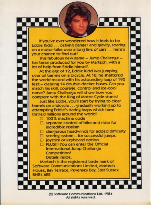 Eddie Kidd Jump Challenge - Dos