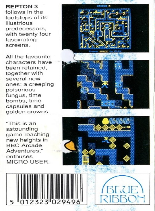 Repton 3 - Repton Thru Time - Dos