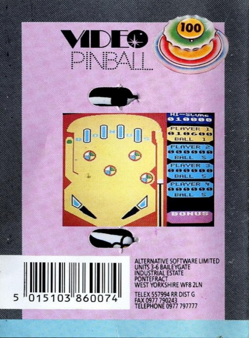 Video Pinball - Dos