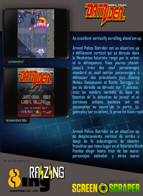 Armed Police Batrider - Dos