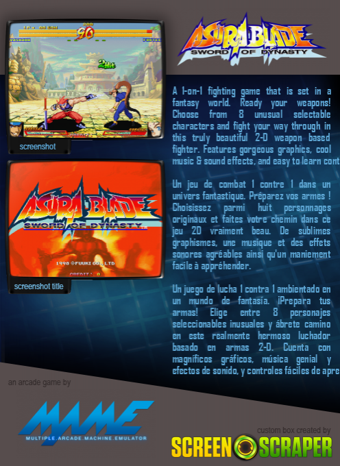 Asura Blade - Sword Of Dynasty - Dos