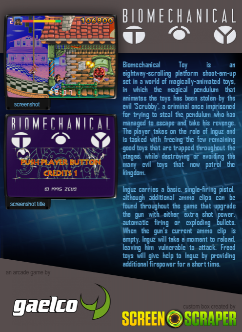 Biomechanical Toy - Dos