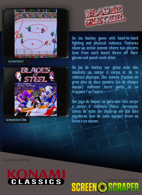 Blades Of Steel - Dos
