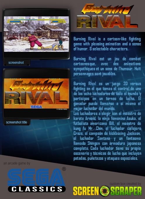 Burning Rival - Dos