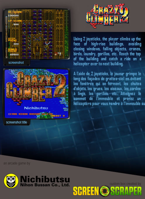 Crazy Climber - Dos