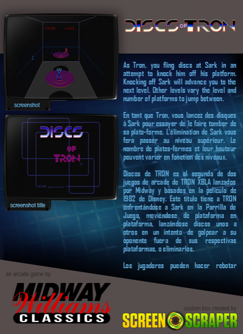 Discs Of Tron - Dos