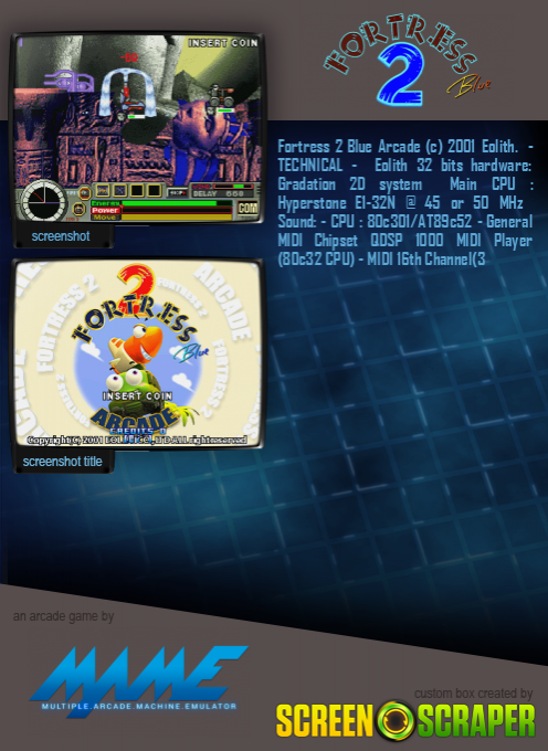 Fortress 2 Blue Arcade - Dos