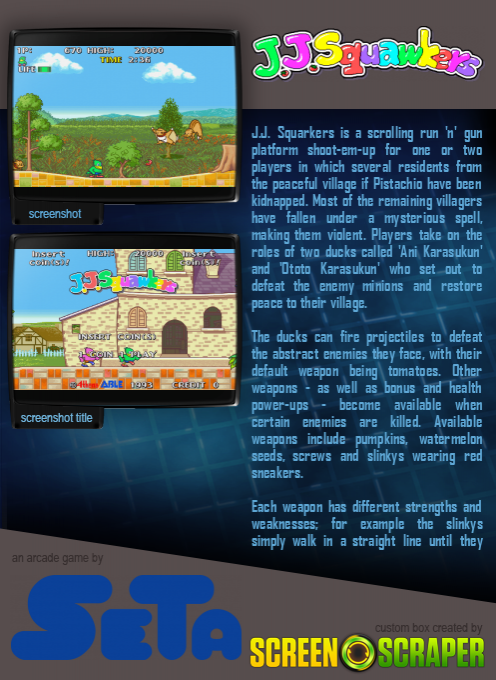 J. J. Squawkers - Dos