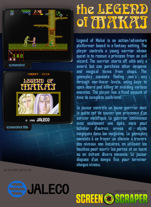 Legend of Makai - Dos