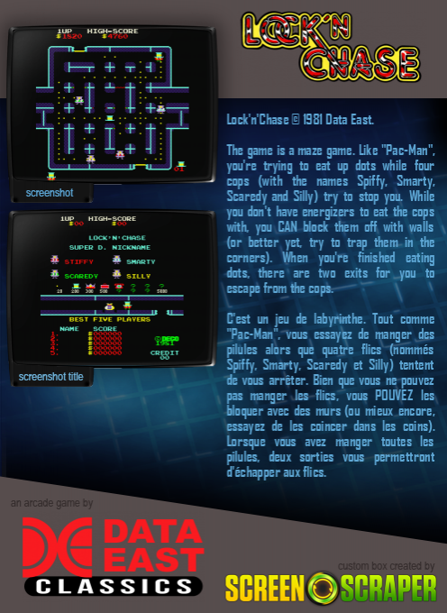 Lock 'n' Chase - Dos