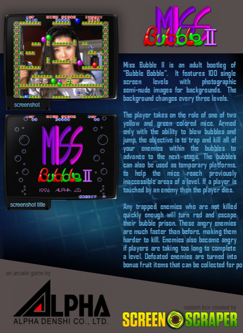 Miss Bubble II - Dos